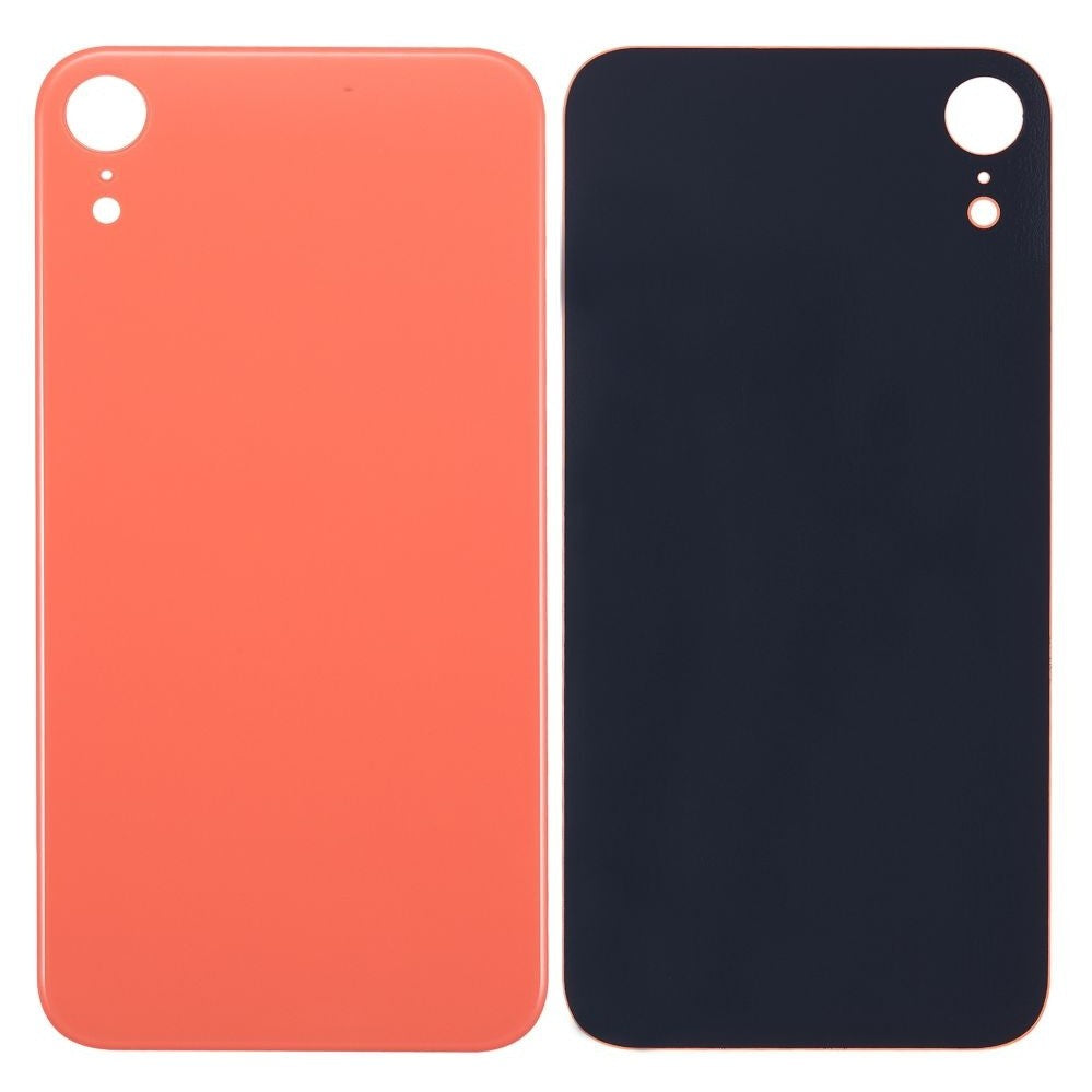 Back Glass Panel for Apple iPhone XR Coral - EGFix Back Glass Panel for Apple iPhone XR Coral - EGFix